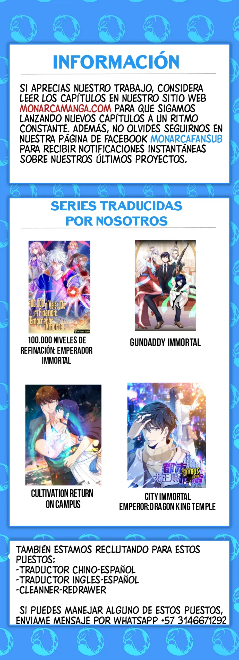 100.000 niveles de refinación: Emperador inmortal. Capítulo 101 en Línea - página 10