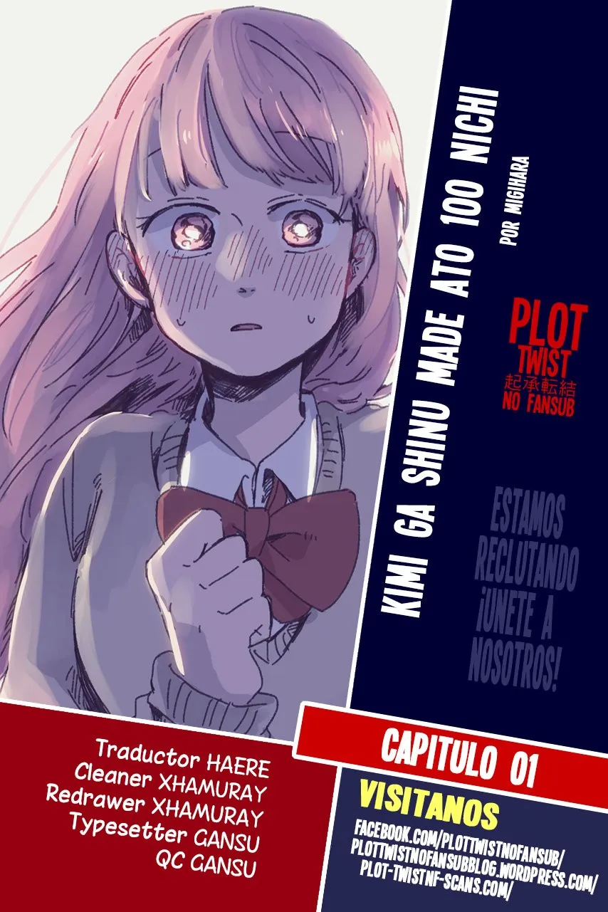 100 Days Until You Die Capítulo 1 en Línea - página 1