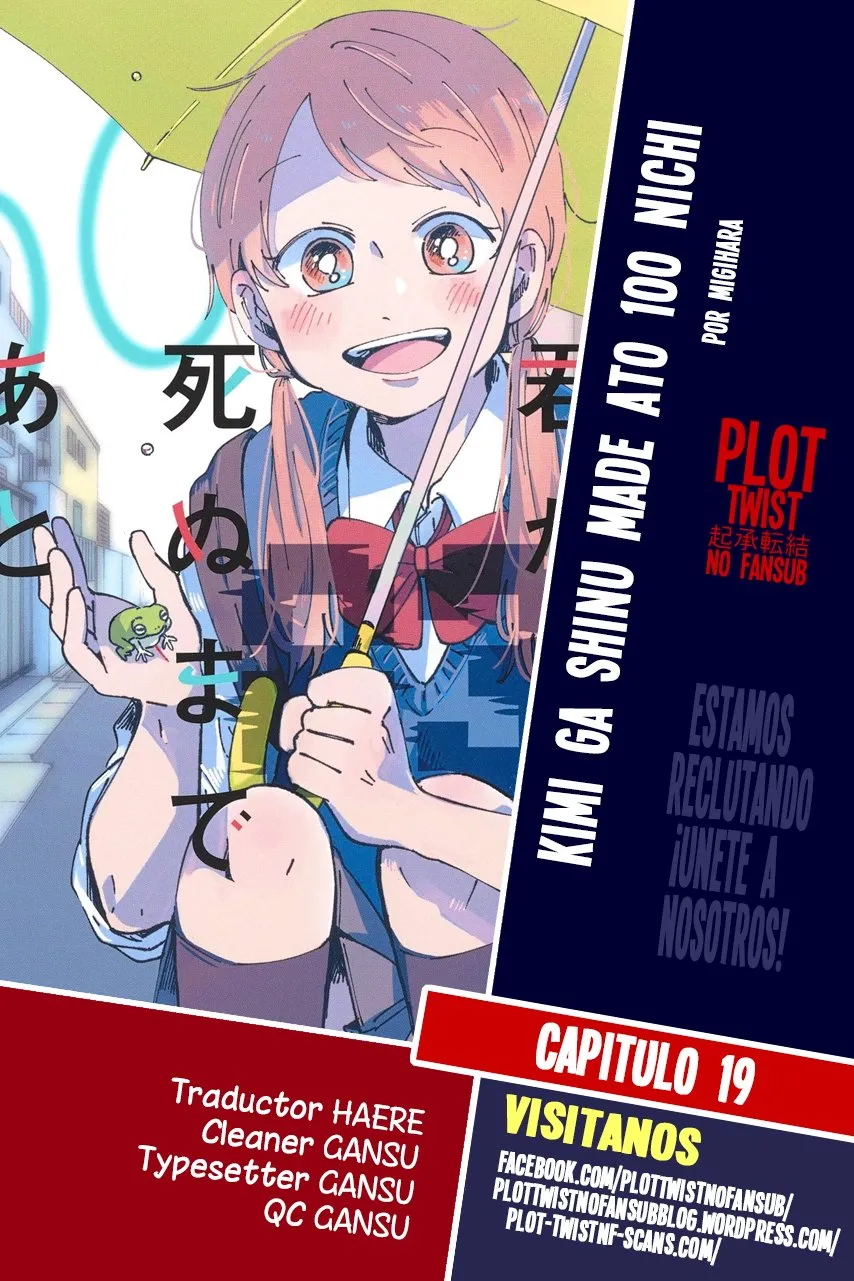 100 Days Until You Die Capítulo 19 en Línea - página 1