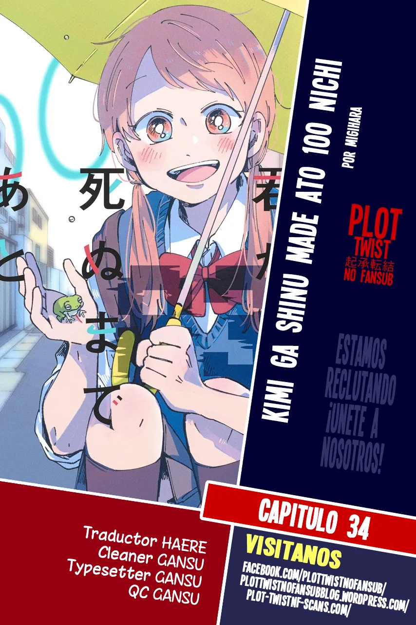 100 Days Until You Die Capítulo 34 en Línea - página 1