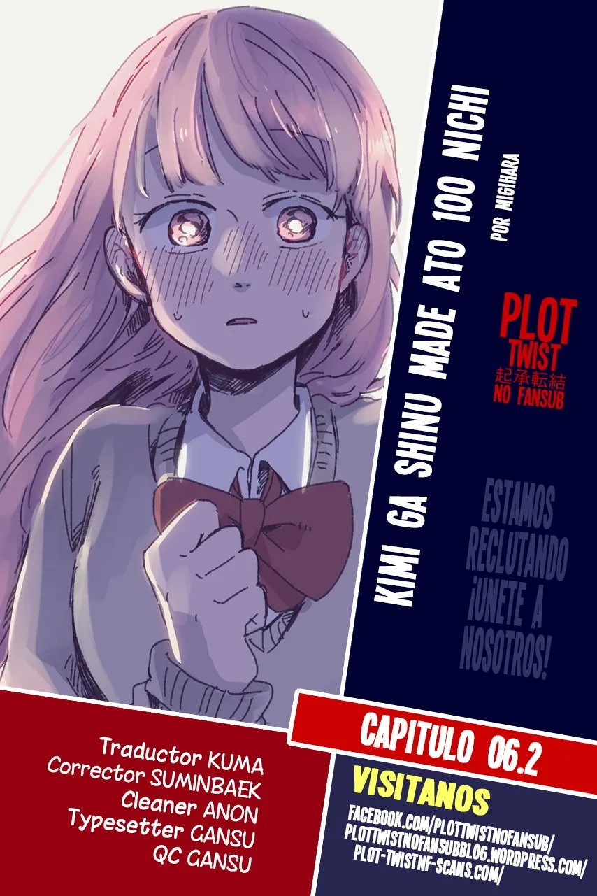 100 Days Until You Die Capítulo 6.2 en Línea - página 1
