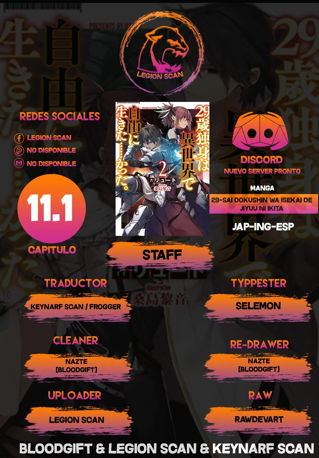 29-sai Dokushin wa Isekai de Jiyuu ni Ikita......katta. Capítulo 11.1 en Línea - página 1