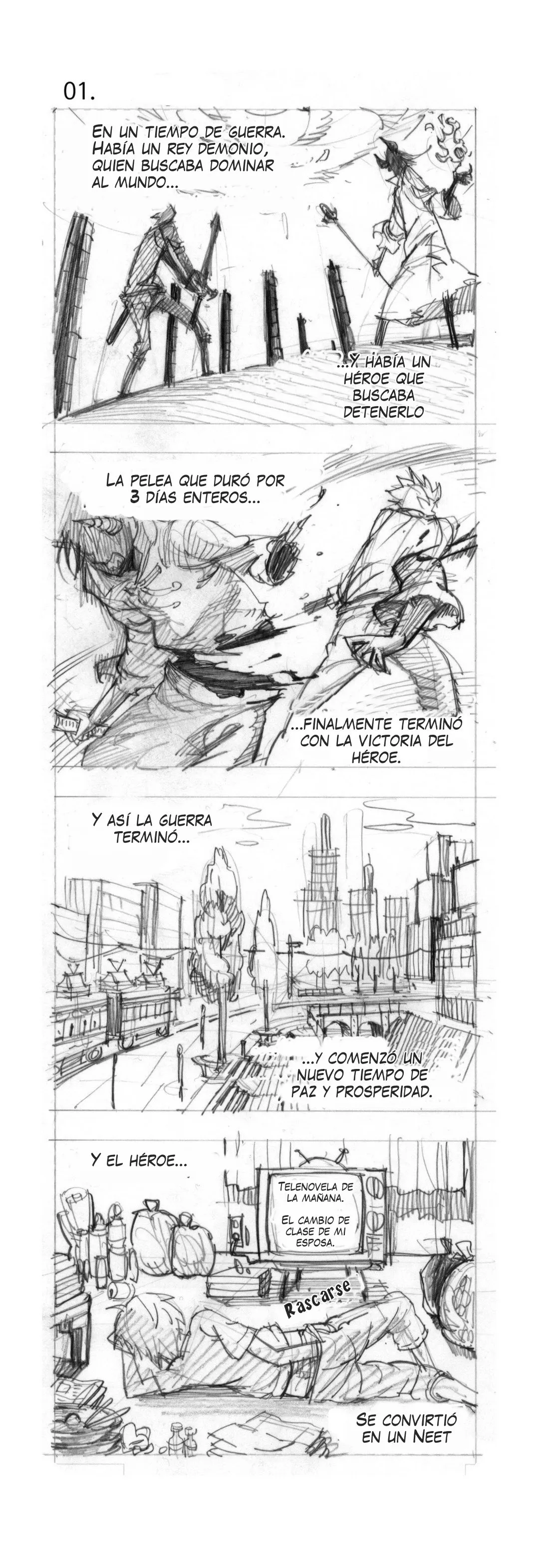 4 Cut Hero Capítulo 100.1 en Línea - página 2