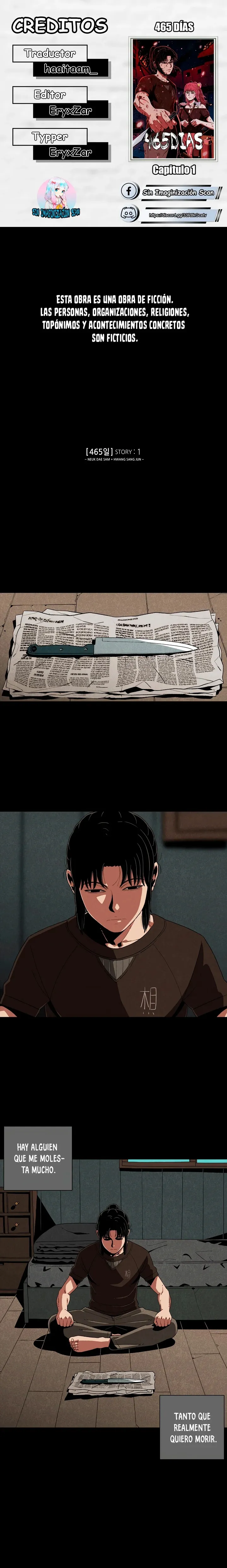 465 Días Capítulo 1 en Línea - página 1