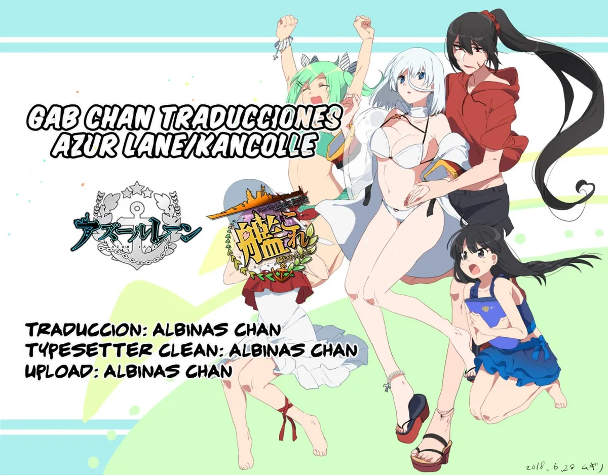 4koma "Slow Ahead" - Azur Lane Capítulo 1 en Línea - página 1
