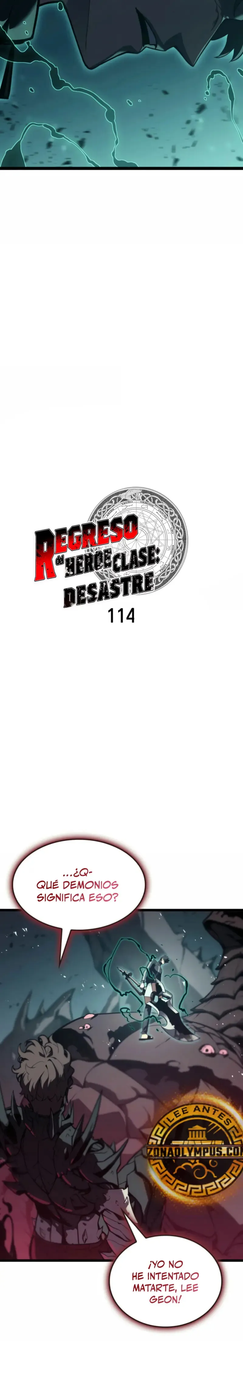 A DISASTER-CLASS HERO HAS RETURNED Capítulo 114 en Línea - página 9