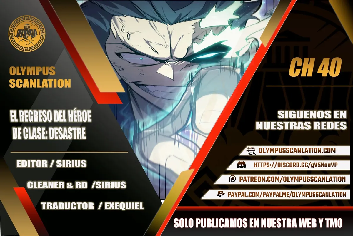 A DISASTER-CLASS HERO HAS RETURNED Capítulo 40 en Línea - página 1