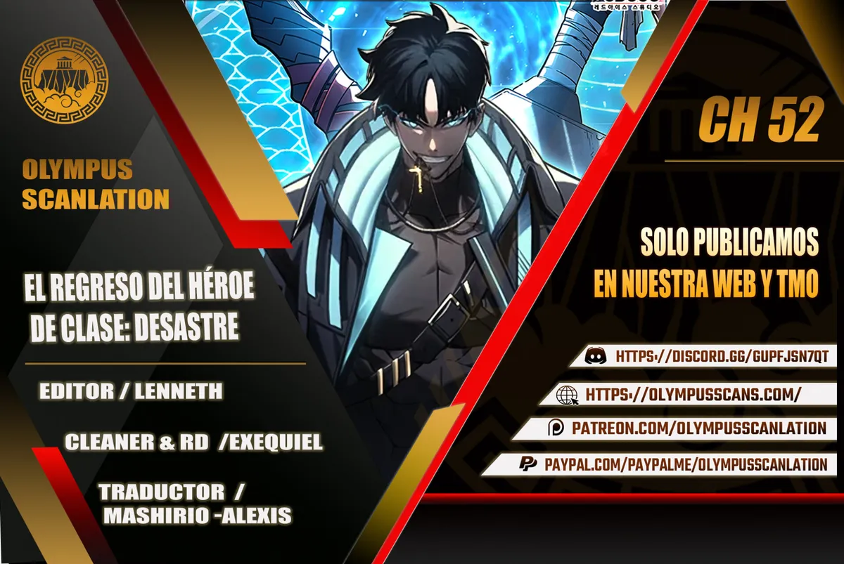 A DISASTER-CLASS HERO HAS RETURNED Capítulo 52 en Línea - página 1