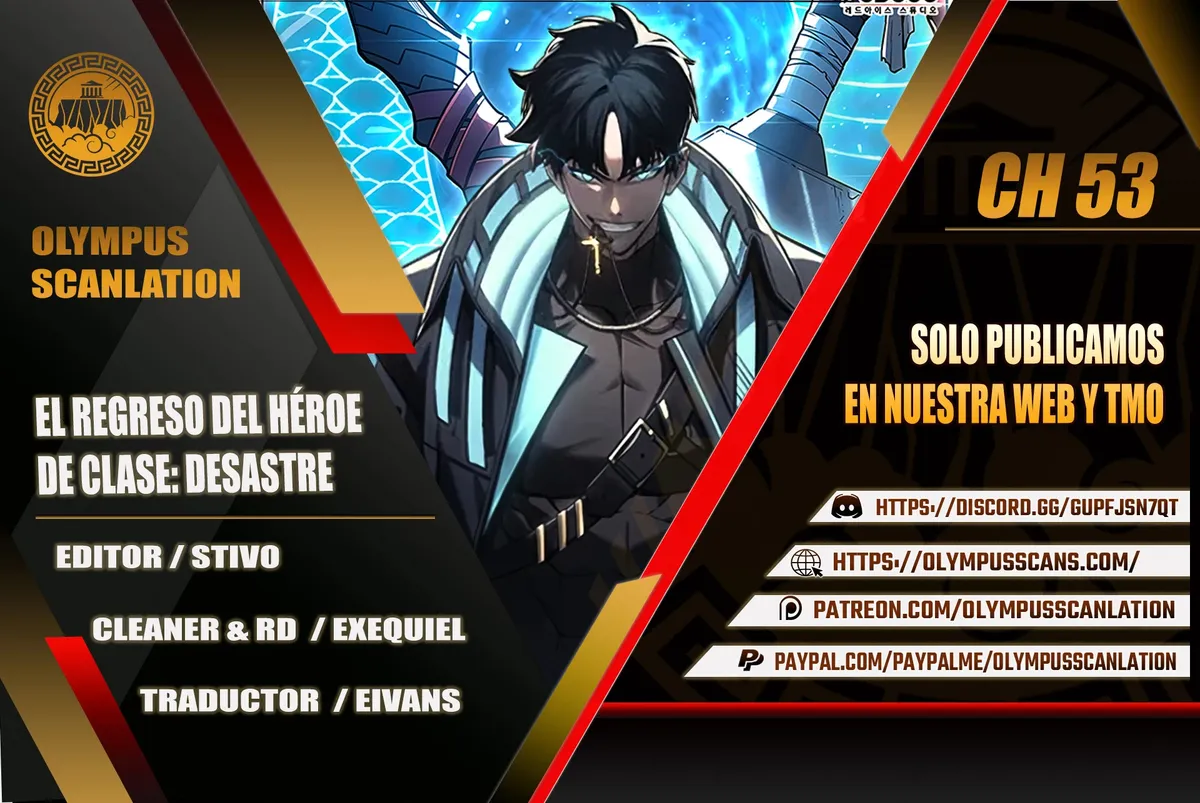 A DISASTER-CLASS HERO HAS RETURNED Capítulo 53 en Línea - página 1