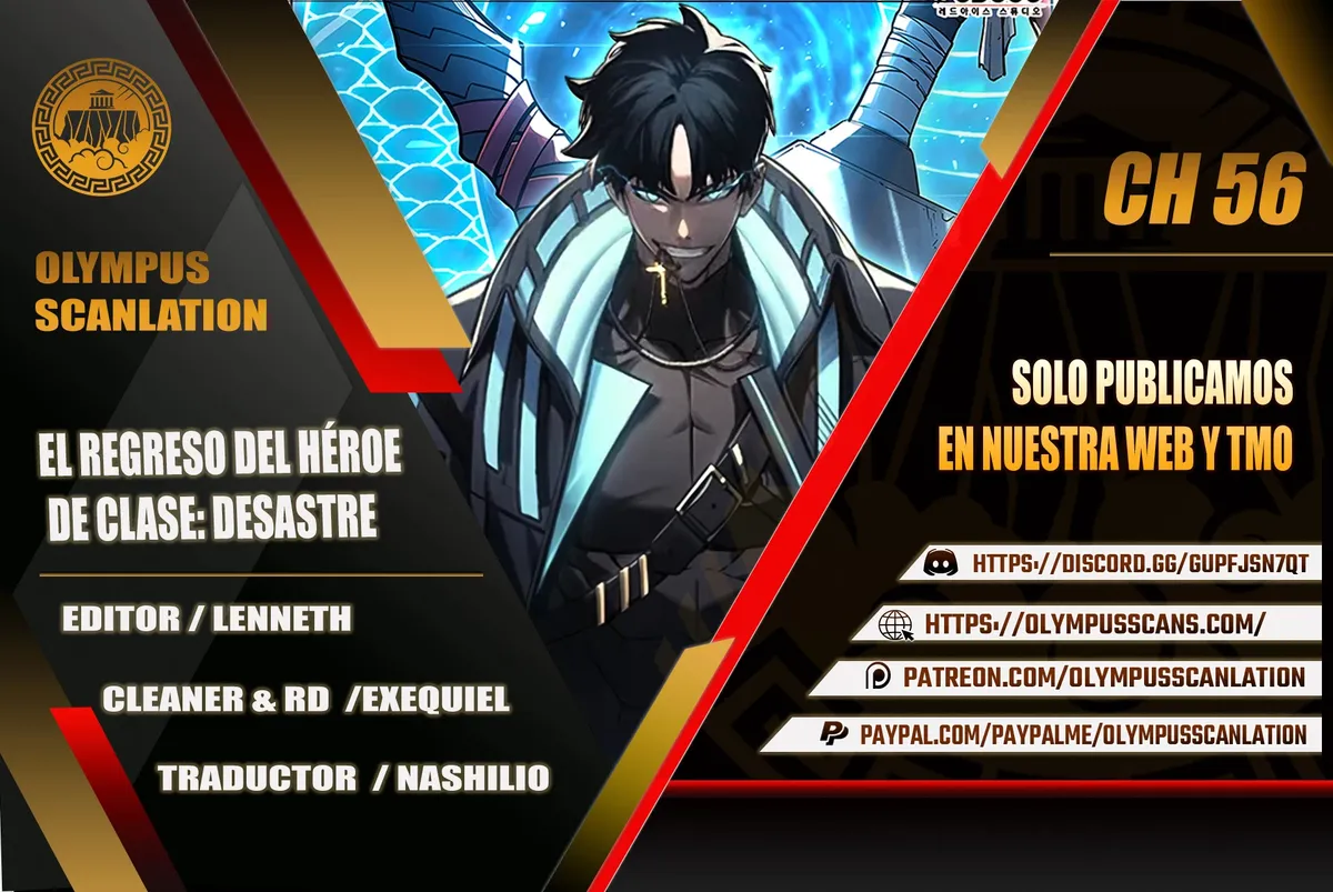 A DISASTER-CLASS HERO HAS RETURNED Capítulo 56 en Línea - página 1