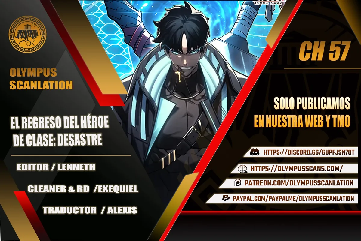 A DISASTER-CLASS HERO HAS RETURNED Capítulo 57 en Línea - página 1