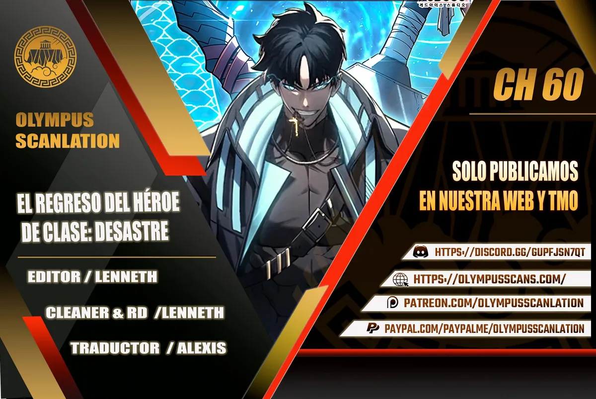 A DISASTER-CLASS HERO HAS RETURNED Capítulo 60 en Línea - página 1