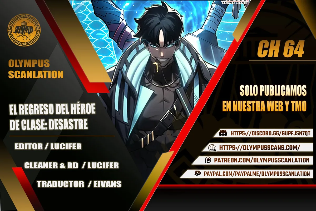 A DISASTER-CLASS HERO HAS RETURNED Capítulo 64 en Línea - página 1