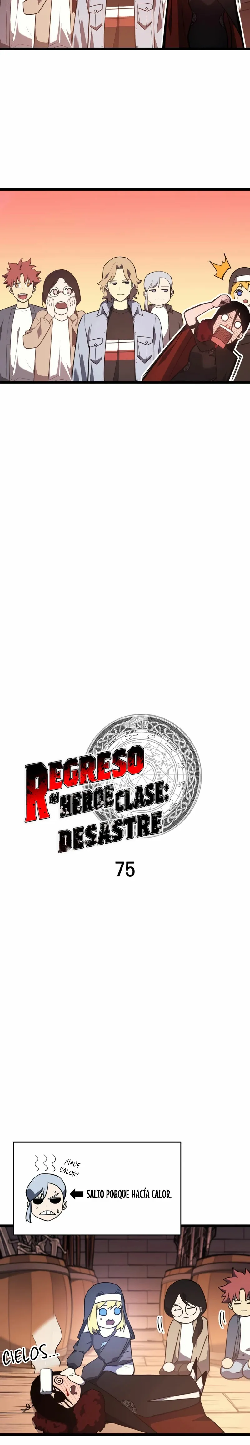 A DISASTER-CLASS HERO HAS RETURNED Capítulo 75 en Línea - página 17