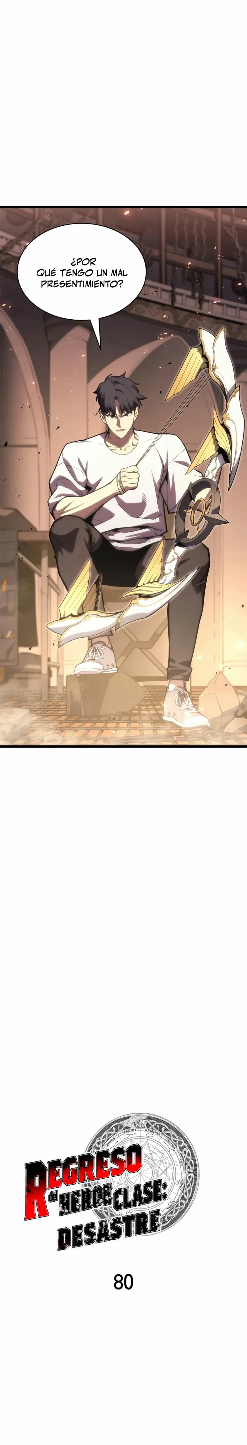 A DISASTER-CLASS HERO HAS RETURNED Capítulo 80 en Línea - página 9