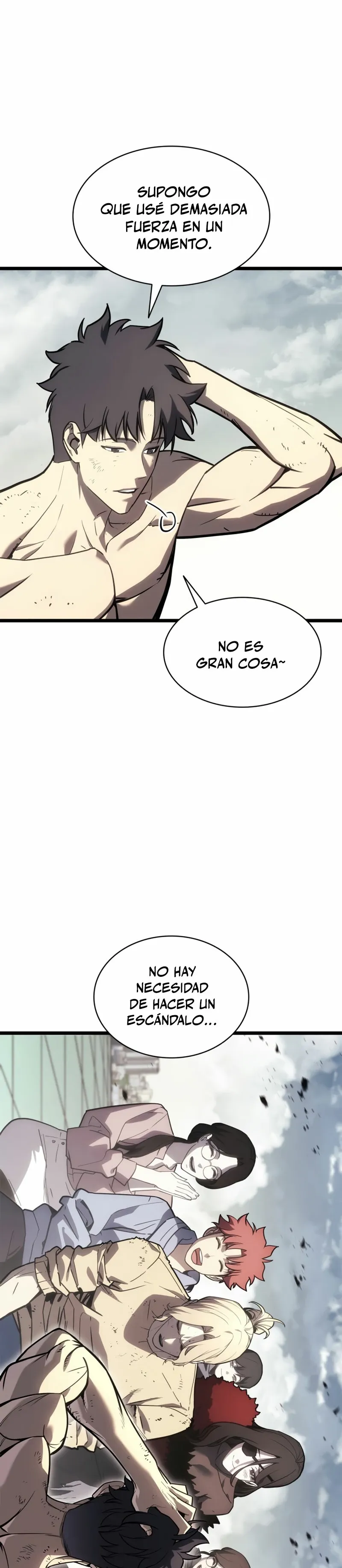 A DISASTER-CLASS HERO HAS RETURNED Capítulo 95 en Línea - página 35