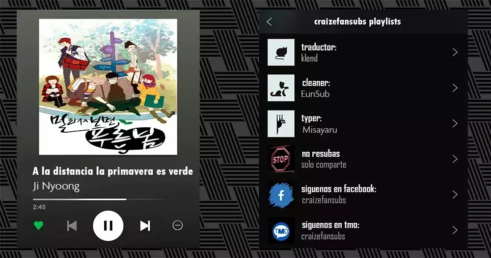 a la distancia, la primavera es verde Capítulo 1 en Línea - página 3