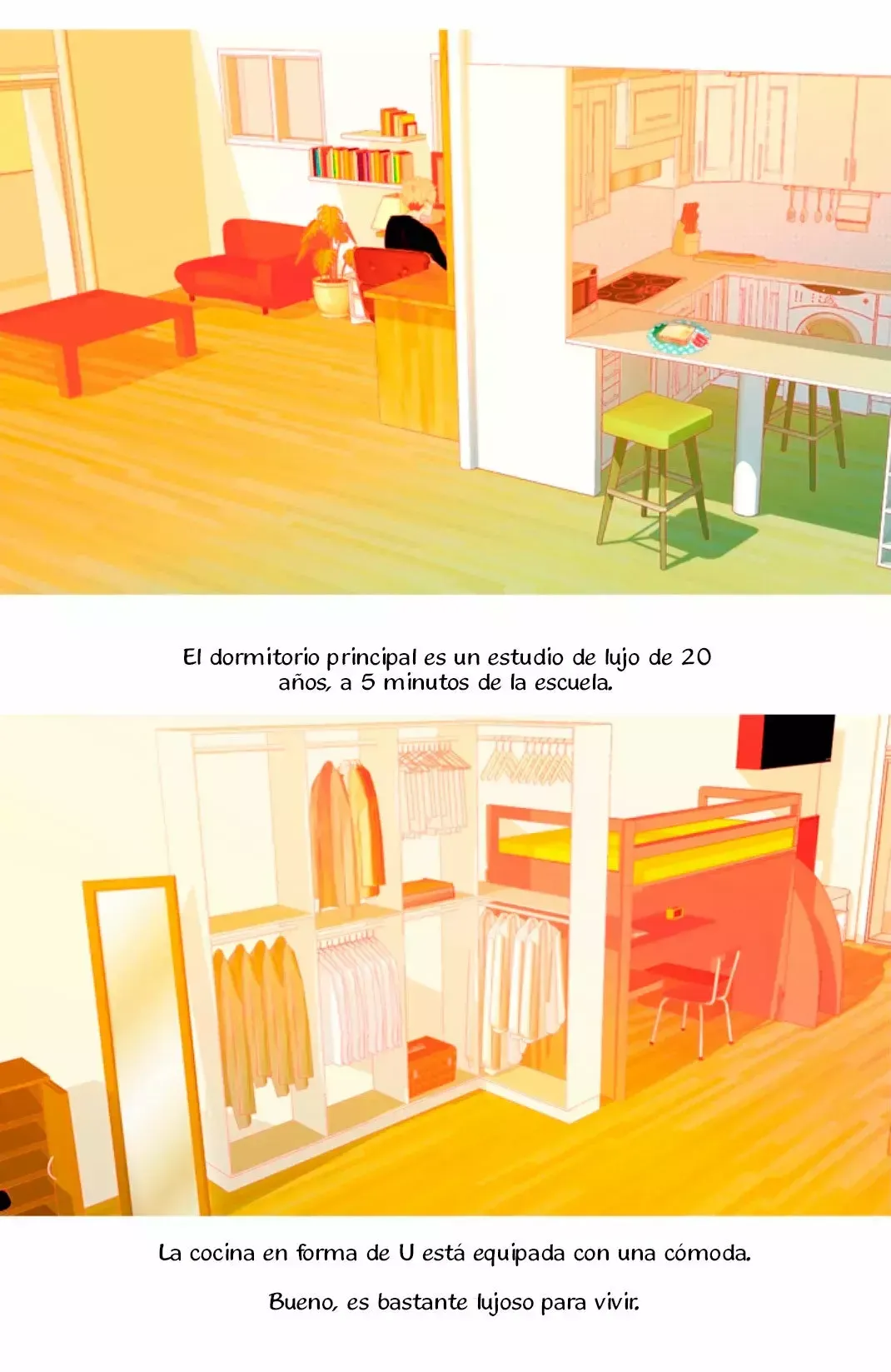 a la distancia, la primavera es verde Capítulo 1 en Línea - página 26
