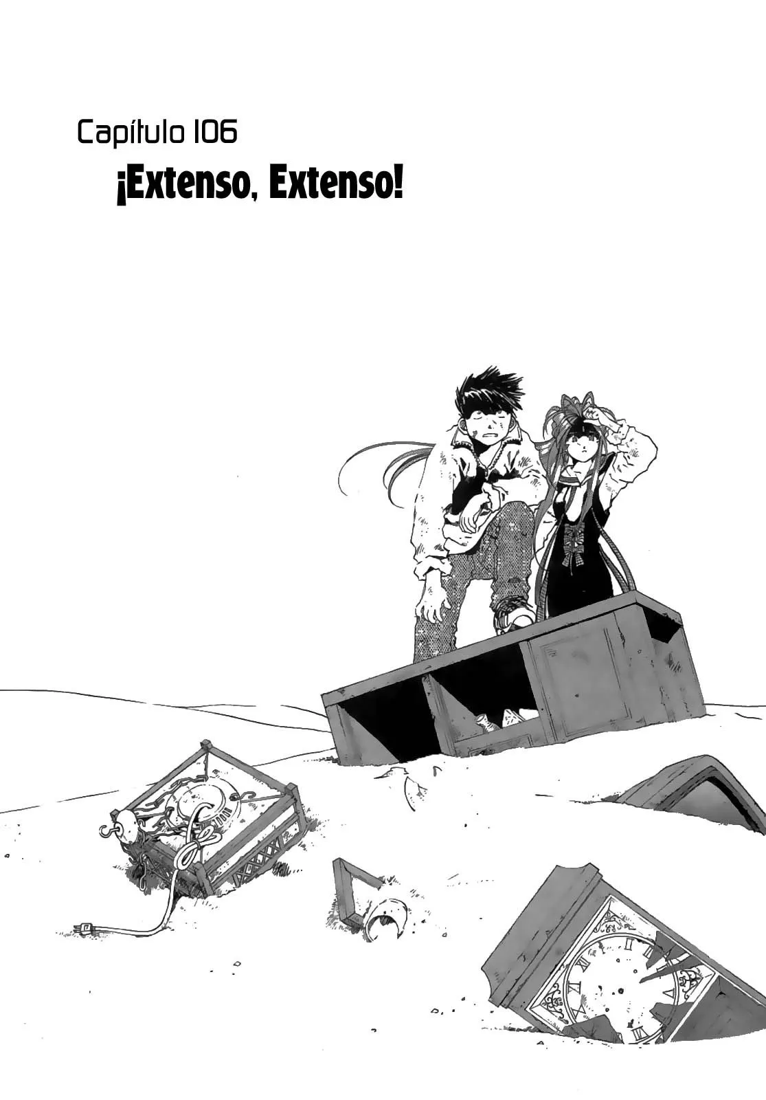 Aa! Megami-sama! Capítulo 106 en Línea - página 1