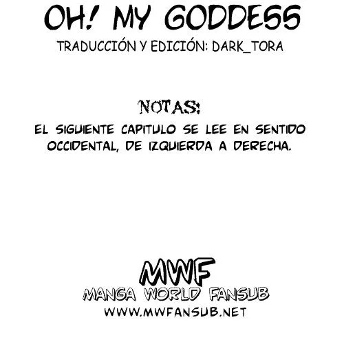 Aa! Megami-sama! Capítulo 14 en Línea - página 1