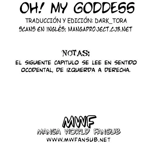 Aa! Megami-sama! Capítulo 15 en Línea - página 1