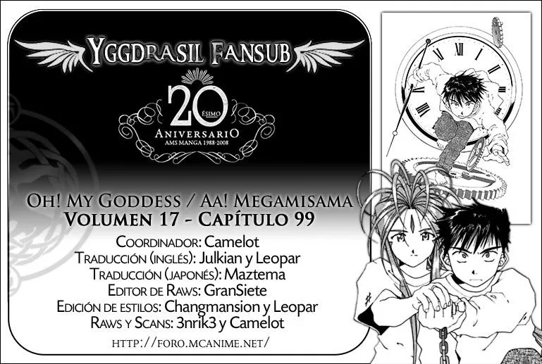 Aa! Megami-sama! Capítulo 99 en Línea - página 1