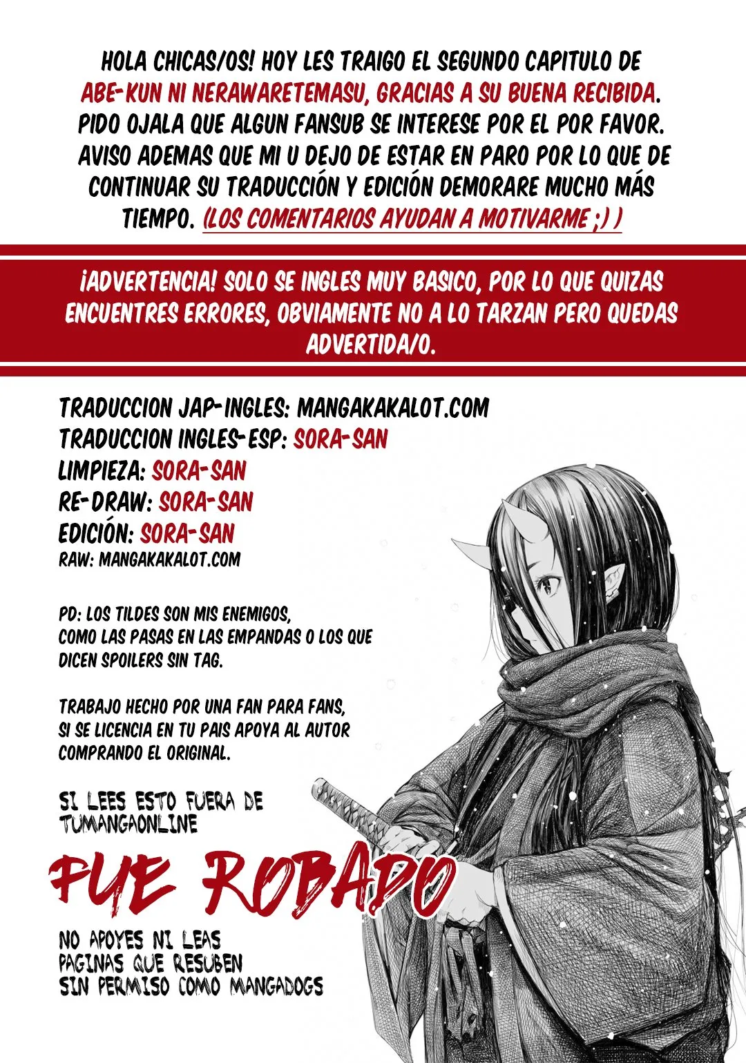 Abe-kun ni Nerawaretemasu Capítulo 2 en Línea - página 1