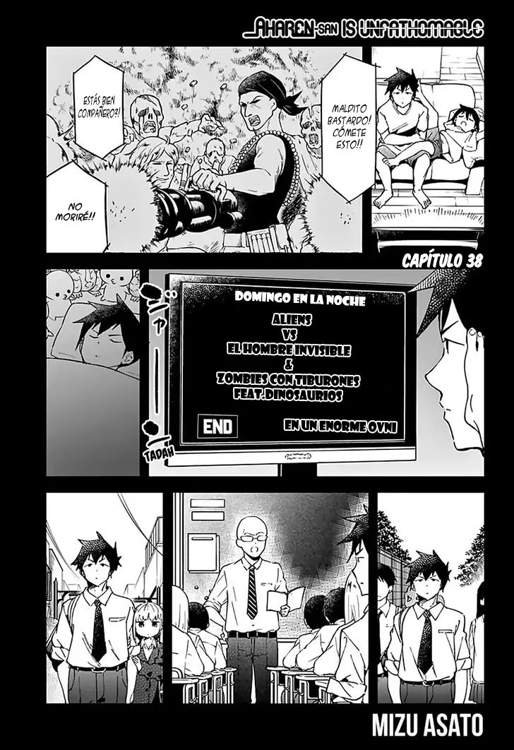 Aharen-san wa Hakarenai Capítulo 38 en Línea - página 1