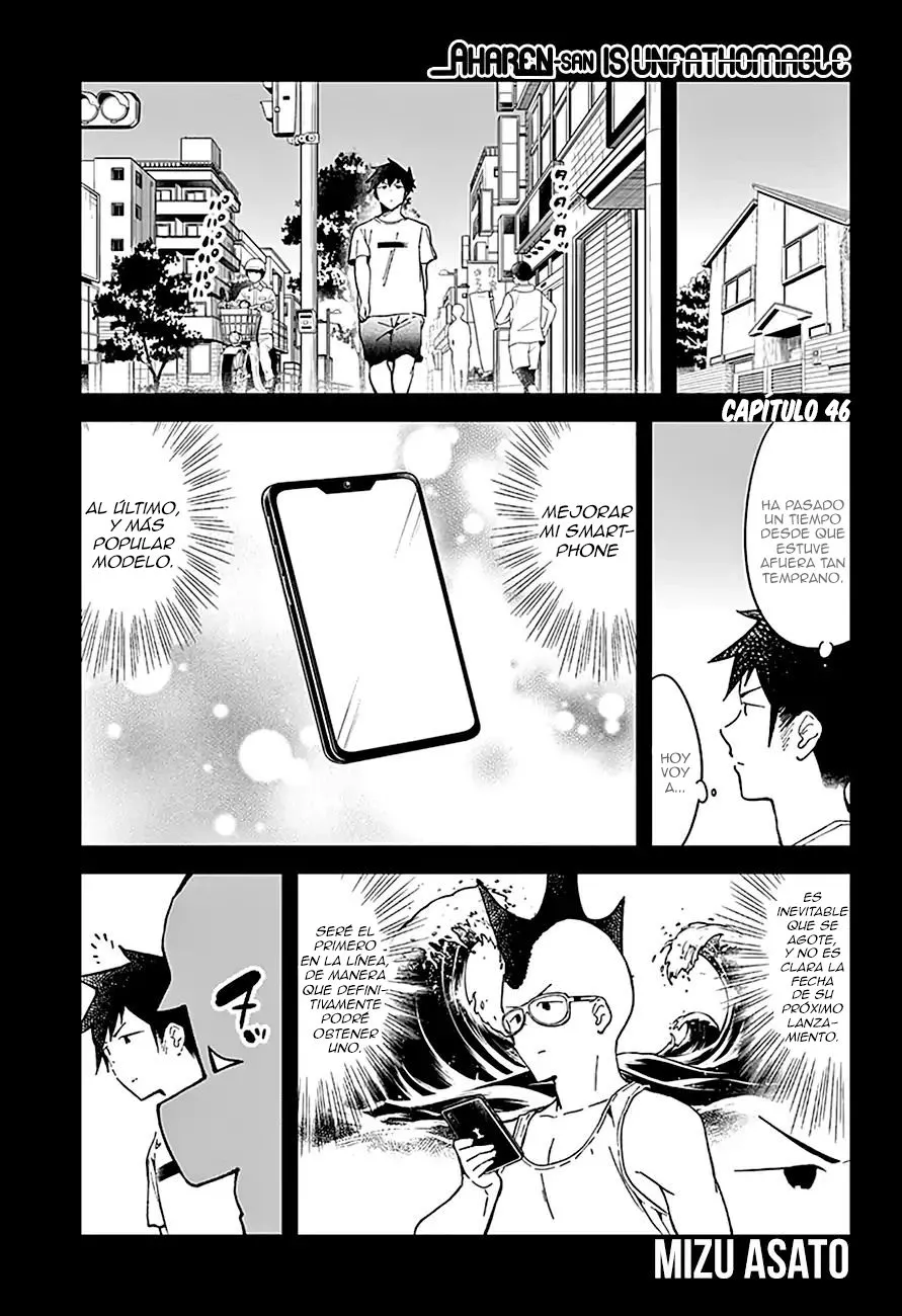 Aharen-san wa Hakarenai Capítulo 46 en Línea - página 1