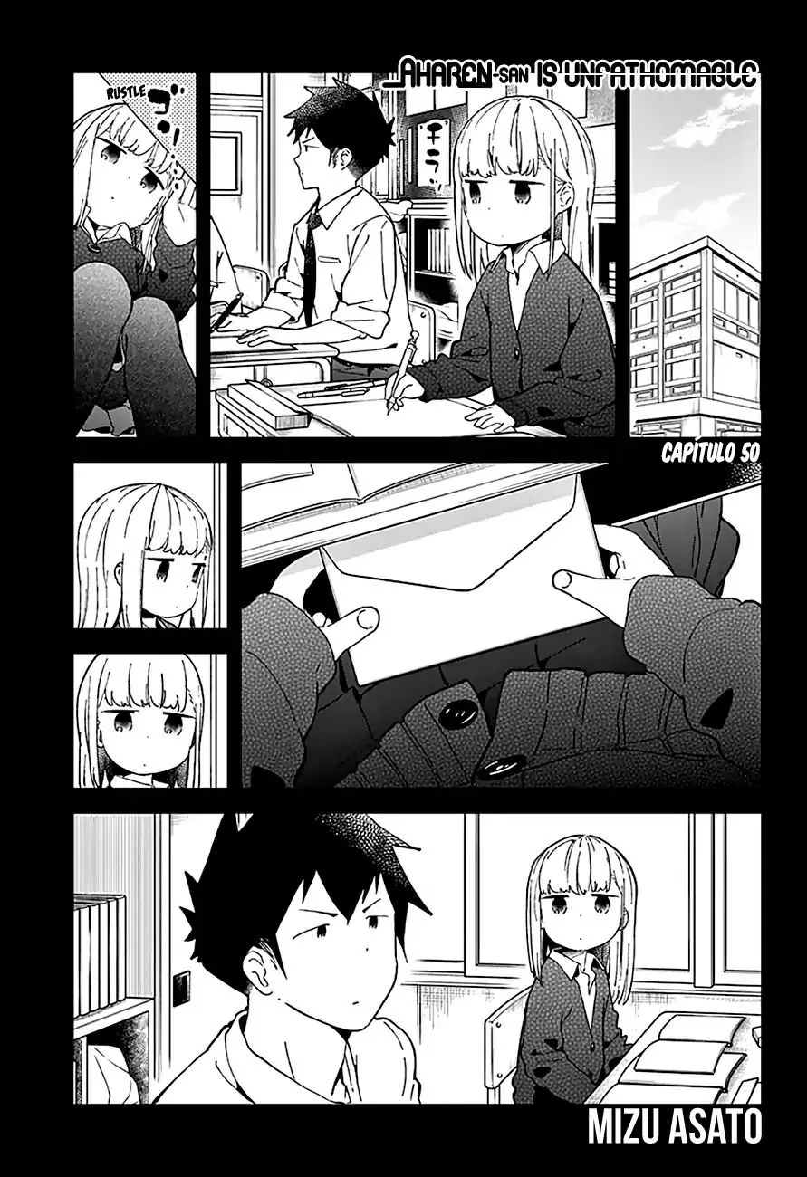 Aharen-san wa Hakarenai Capítulo 50 en Línea - página 1