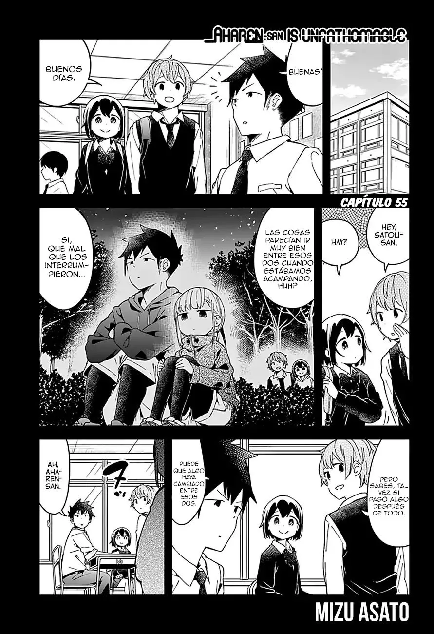 Aharen-san wa Hakarenai Capítulo 55 en Línea - página 1