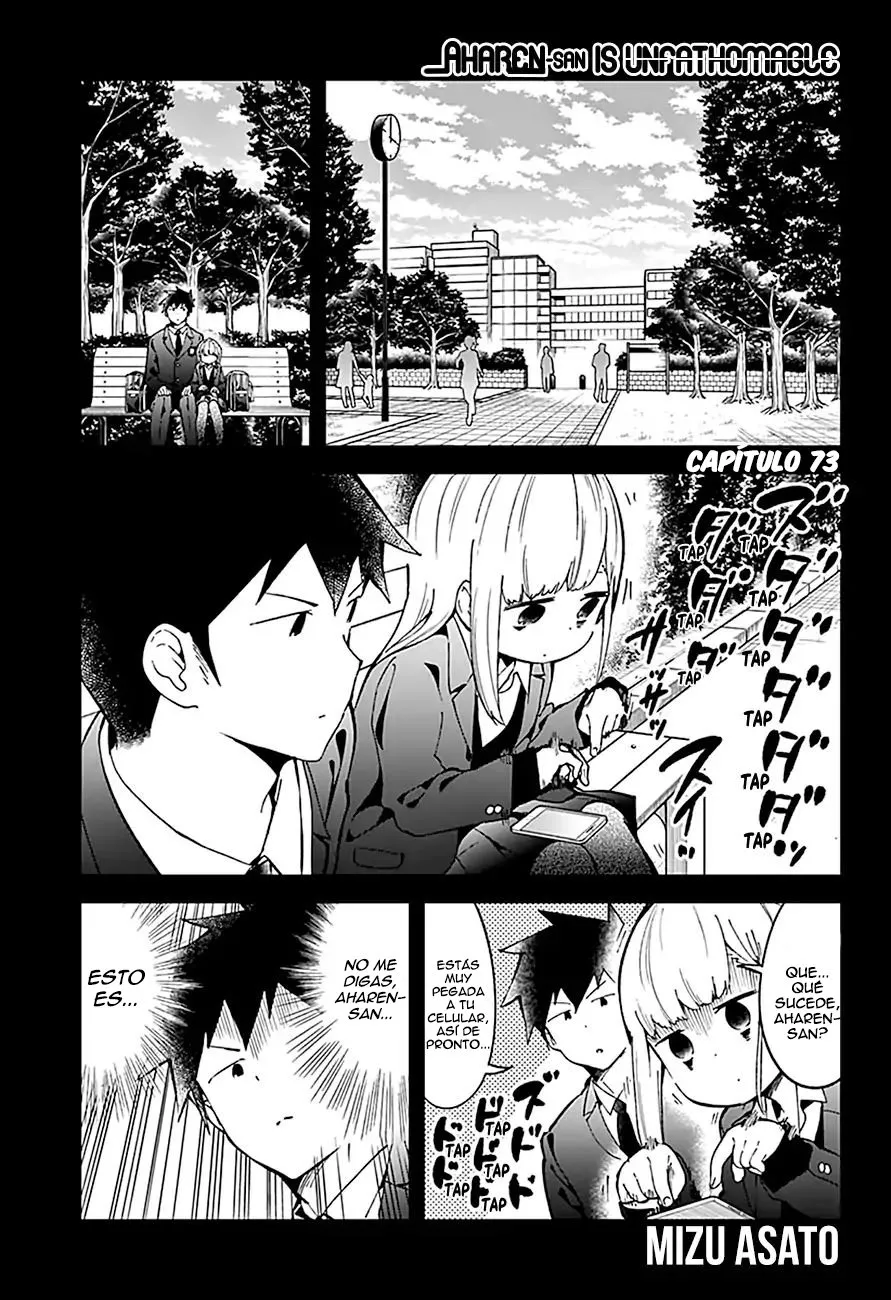 Aharen-san wa Hakarenai Capítulo 73 en Línea - página 1