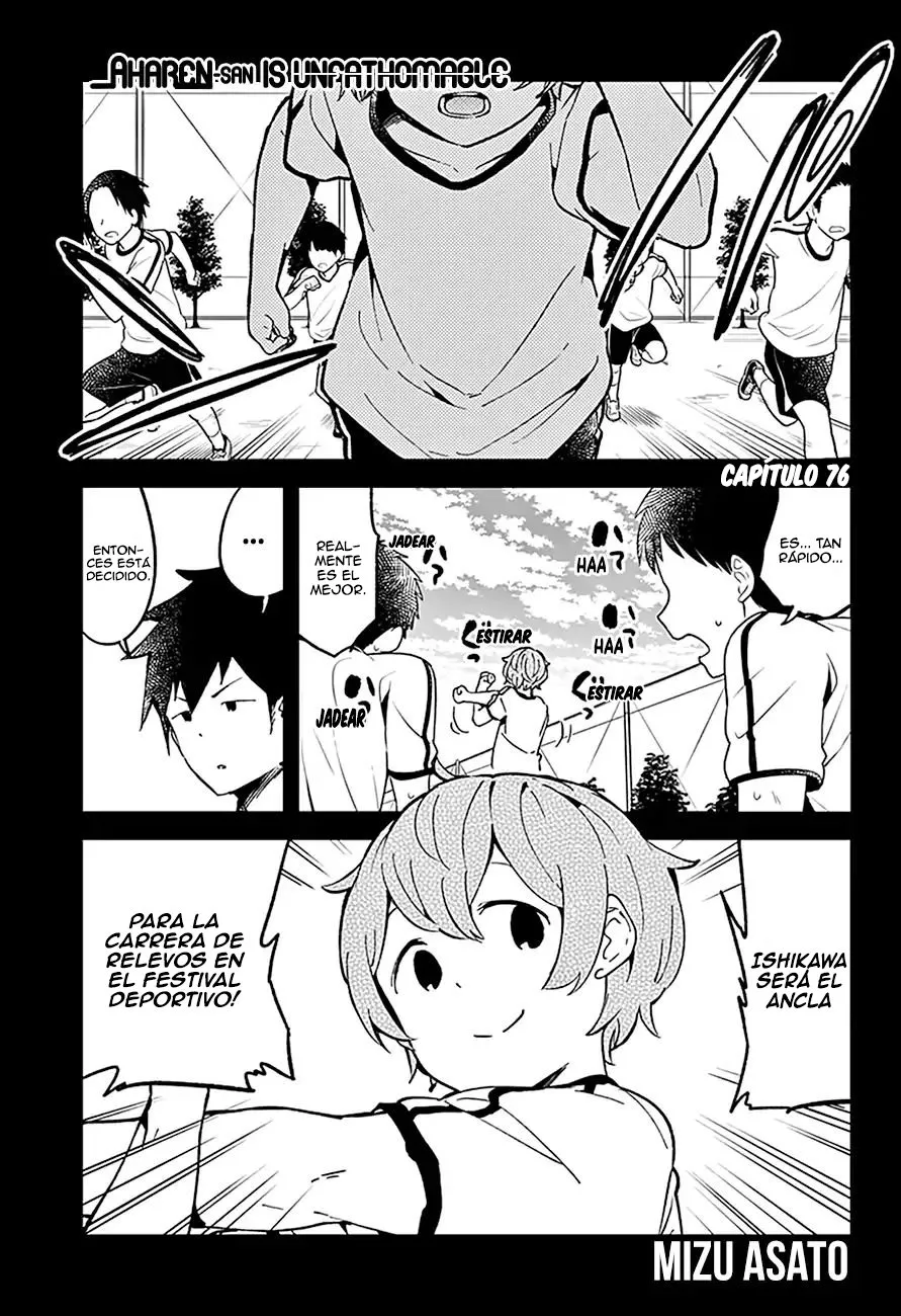 Aharen-san wa Hakarenai Capítulo 76 en Línea - página 1