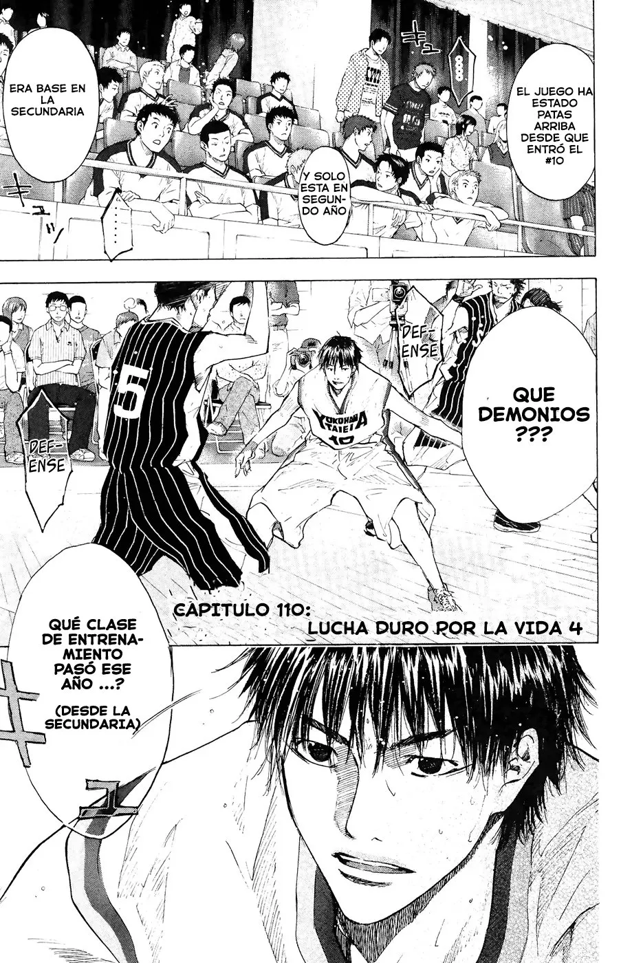 Ahiru no Sora Capítulo 110 en Línea - página 1