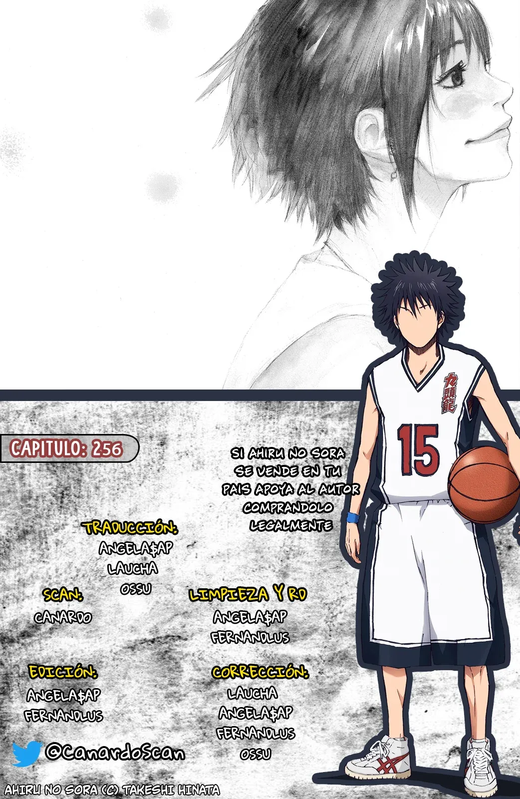 Ahiru no Sora Capítulo 256 en Línea - página 1