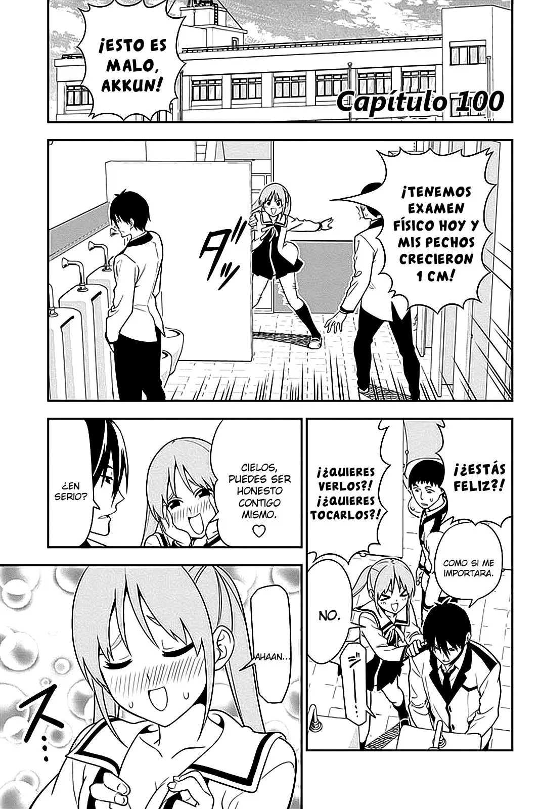 Aho Girl Capítulo 100 en Línea - página 1