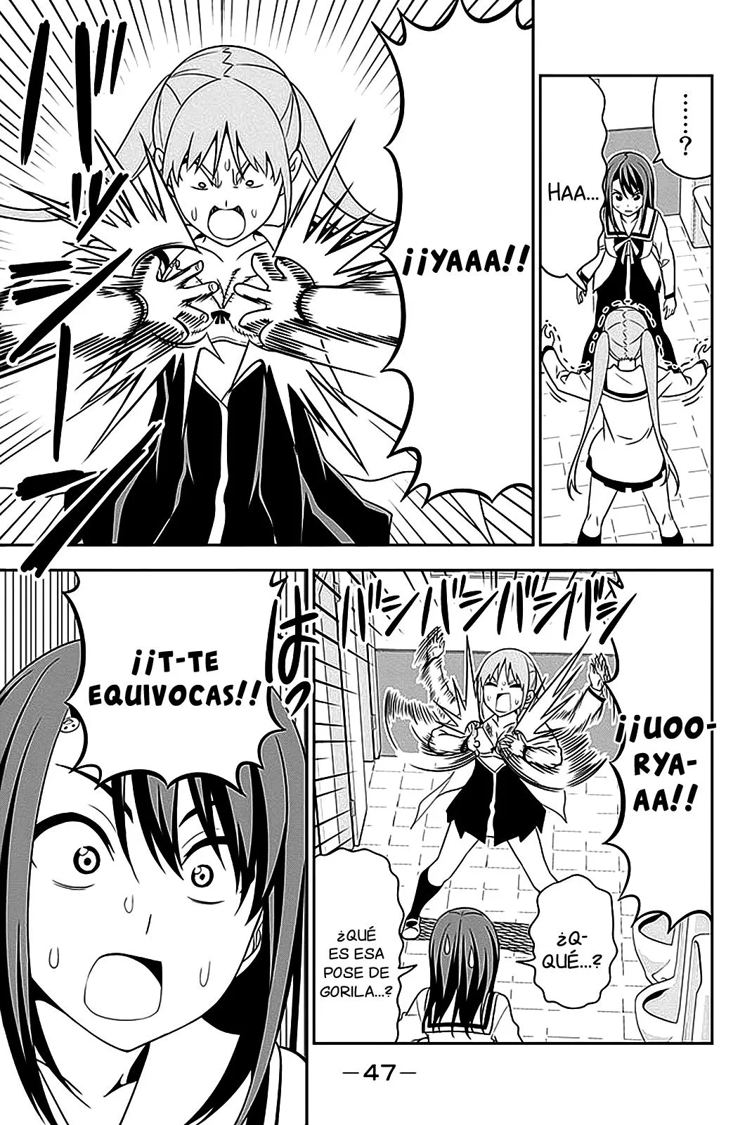 Aho Girl Capítulo 100 en Línea - página 9