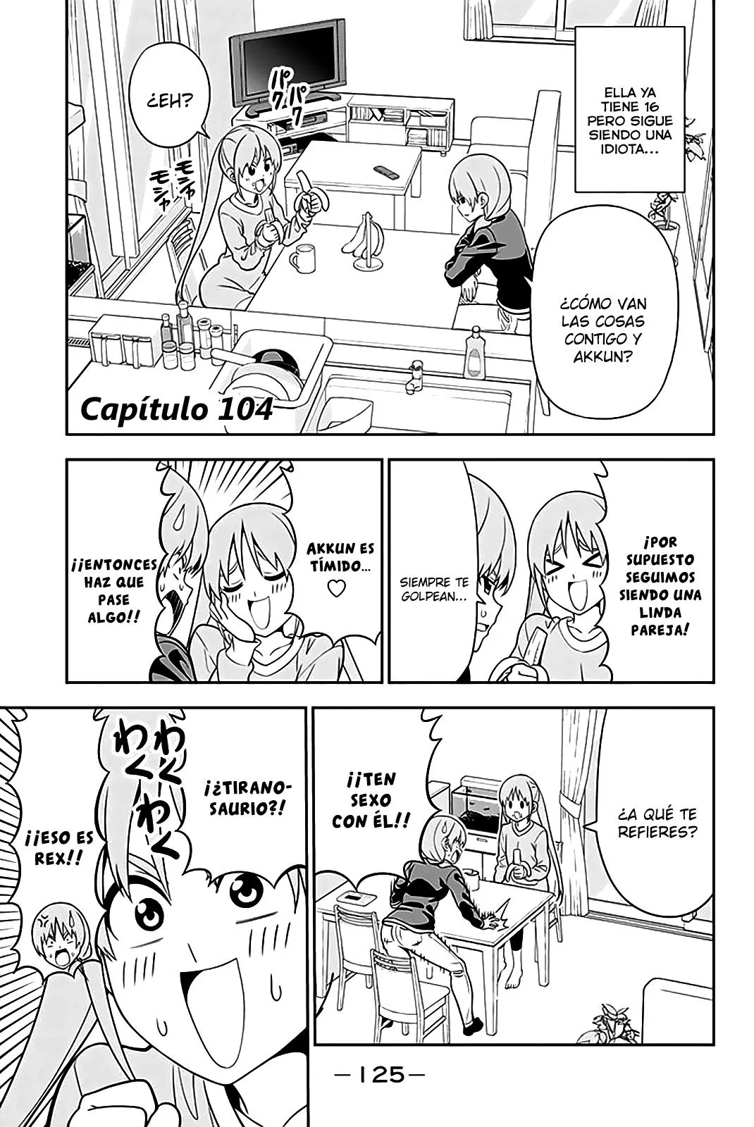 Aho Girl Capítulo 104 en Línea - página 1