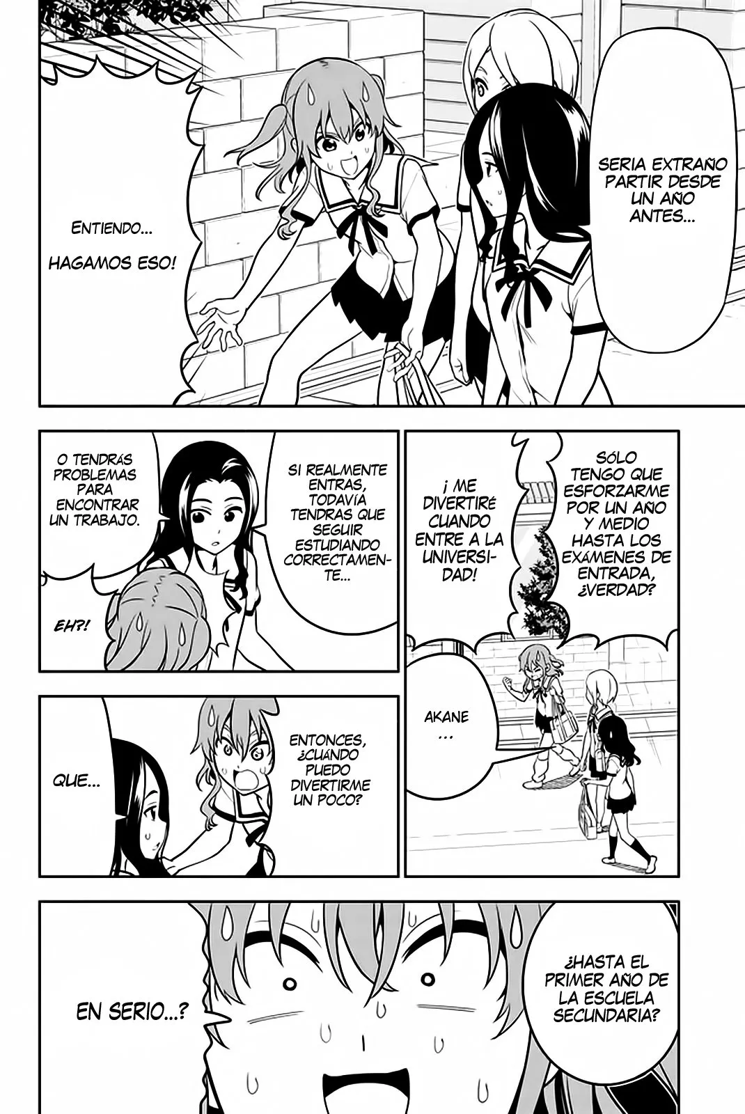 Aho Girl Capítulo 110 en Línea - página 3