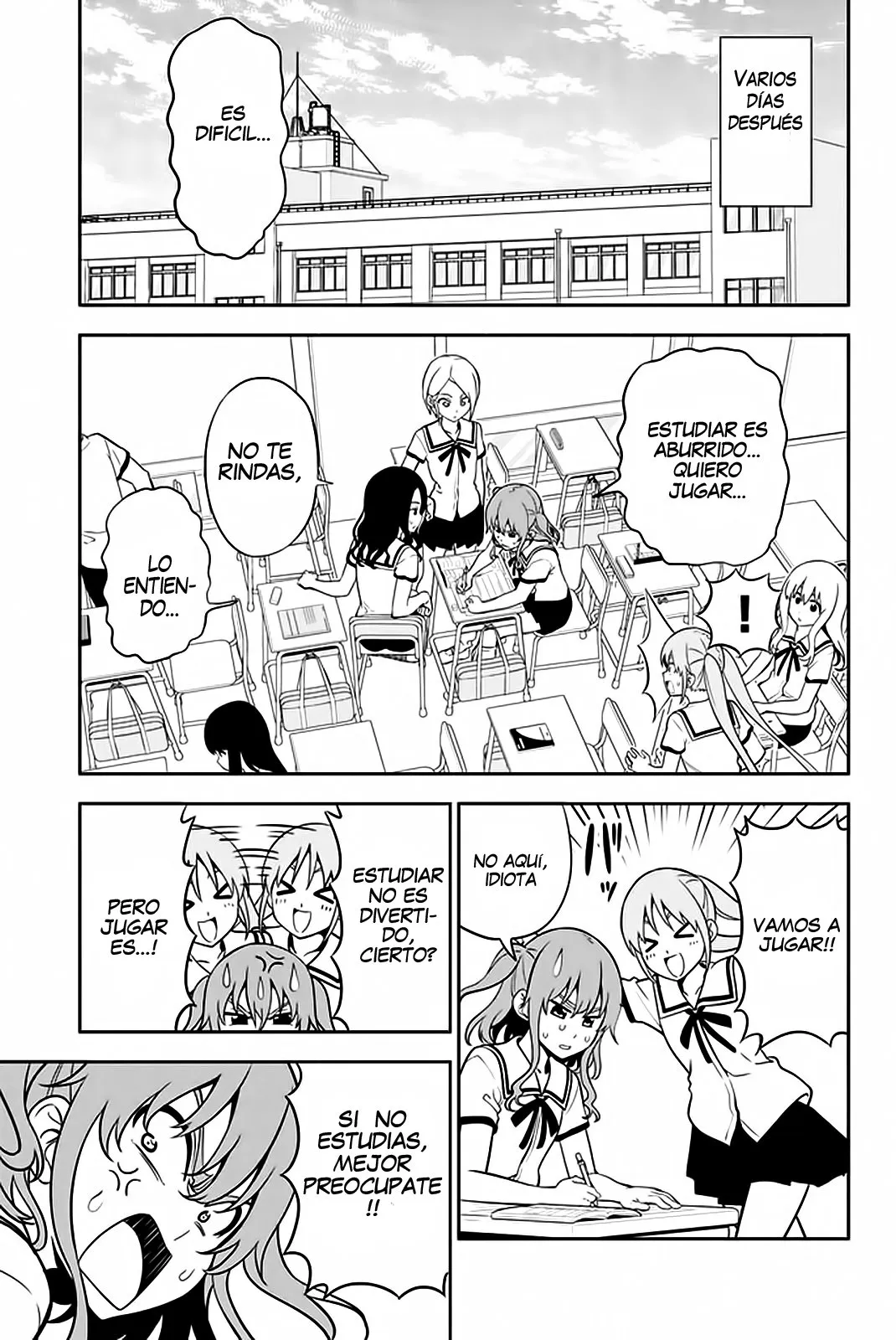 Aho Girl Capítulo 110 en Línea - página 4