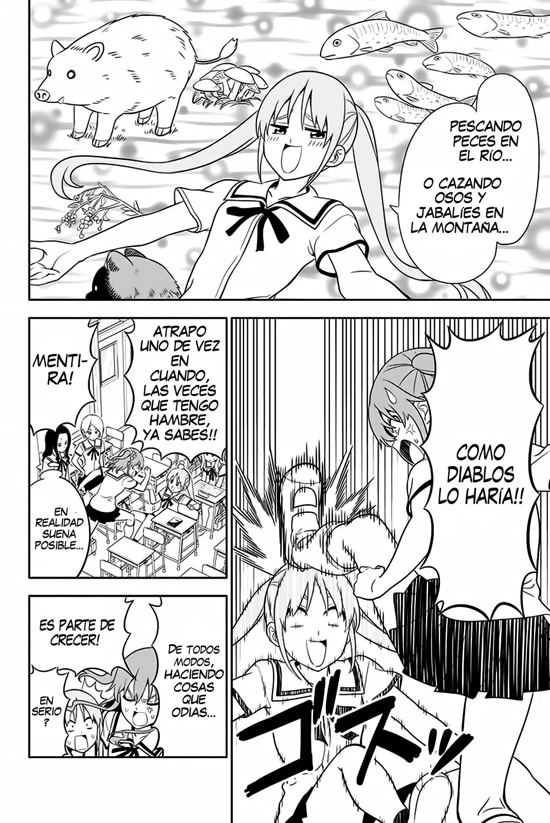 Aho Girl Capítulo 110 en Línea - página 9