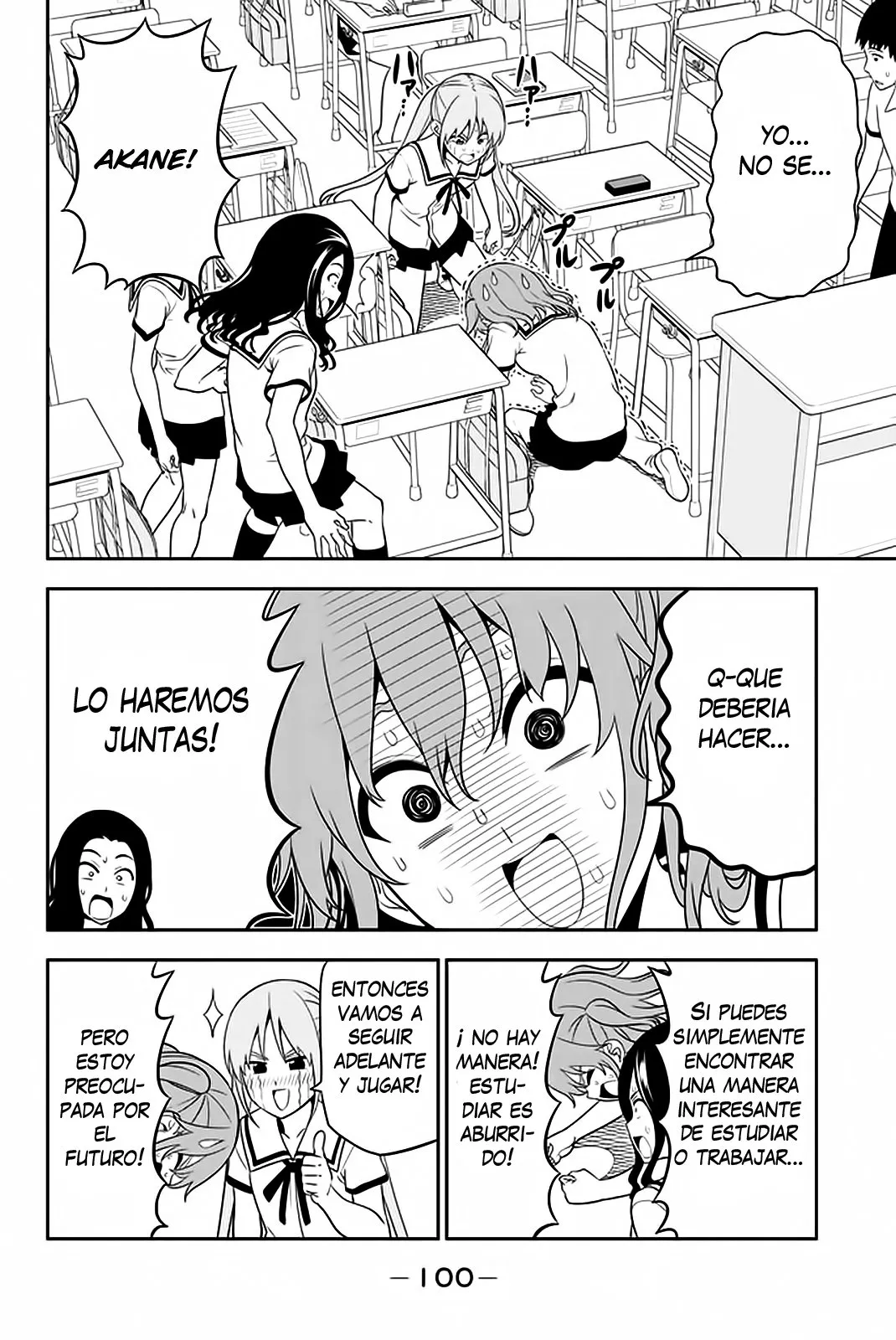 Aho Girl Capítulo 110 en Línea - página 15