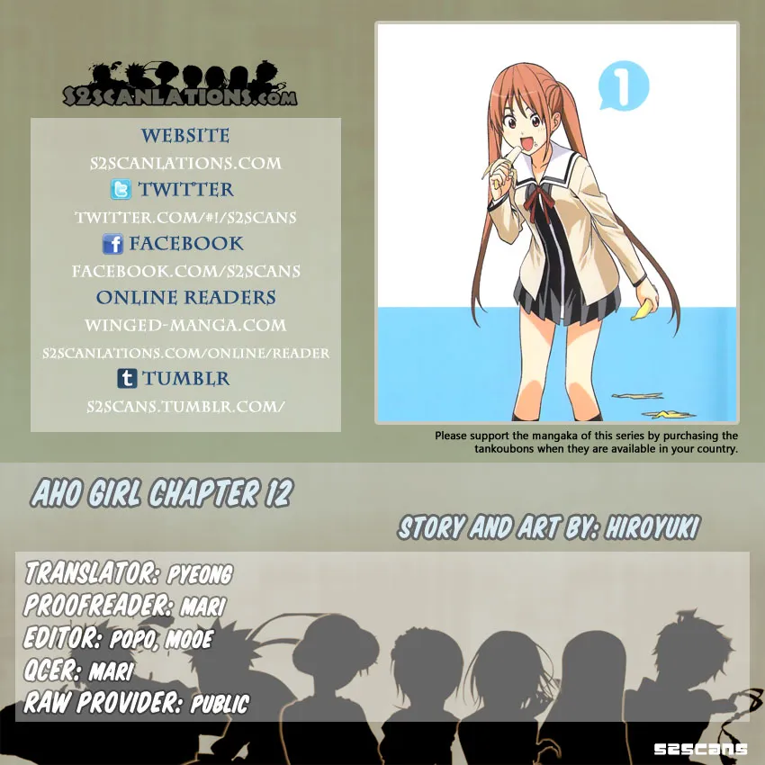 Aho Girl Capítulo 12 en Línea - página 9