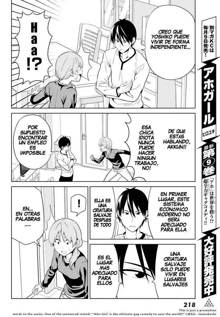 Aho Girl Capítulo 122 en Línea - página 7
