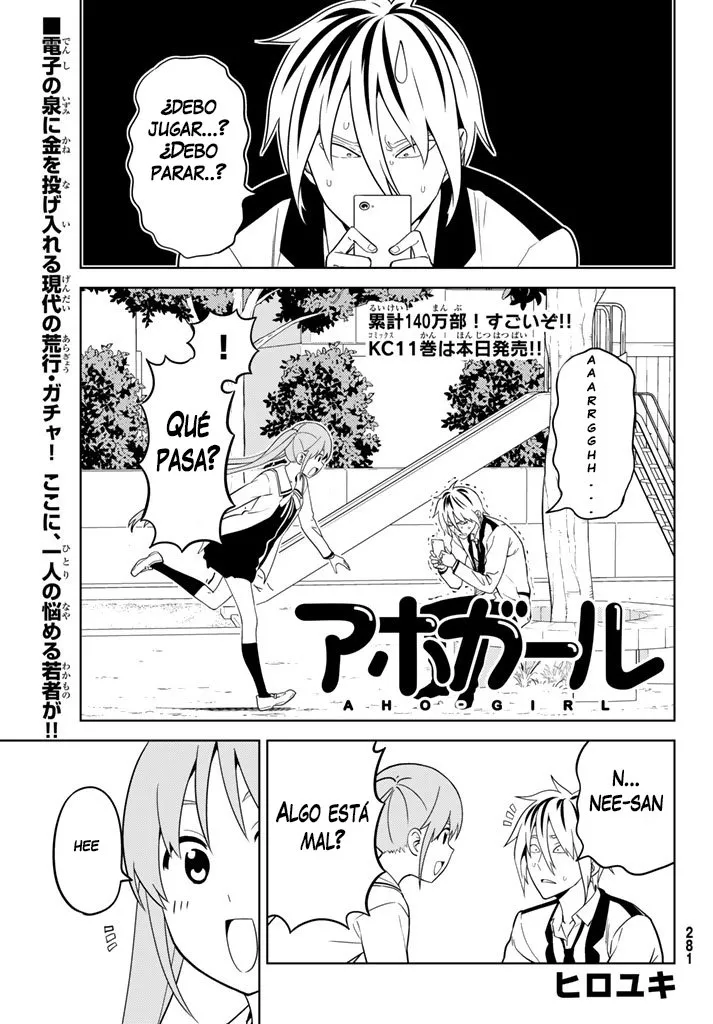 Aho Girl Capítulo 128 en Línea - página 2