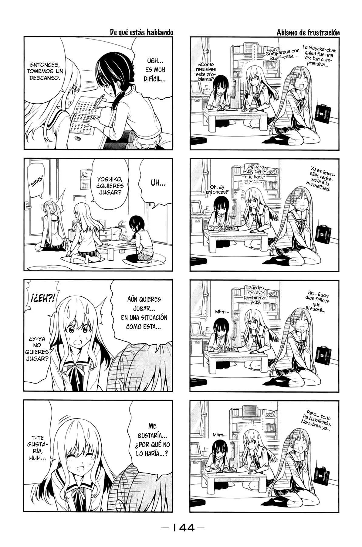 Aho Girl Capítulo 18 en Línea - página 4
