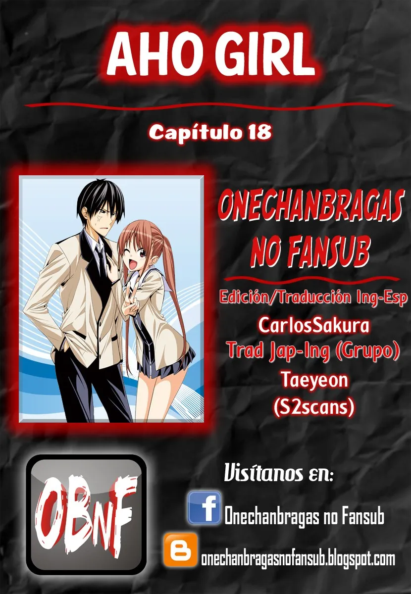 Aho Girl Capítulo 18 en Línea - página 8