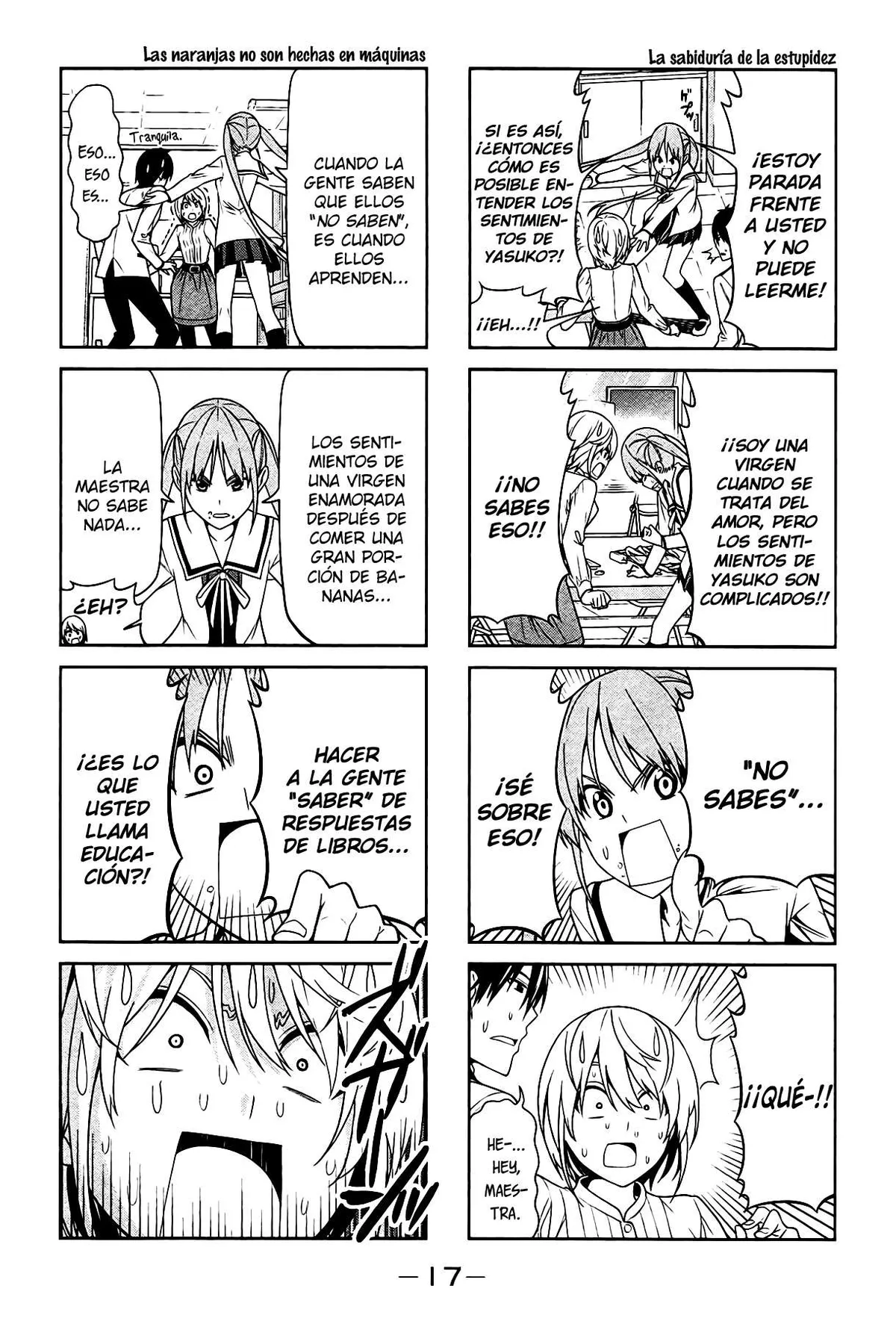 Aho Girl Capítulo 21 en Línea - página 5