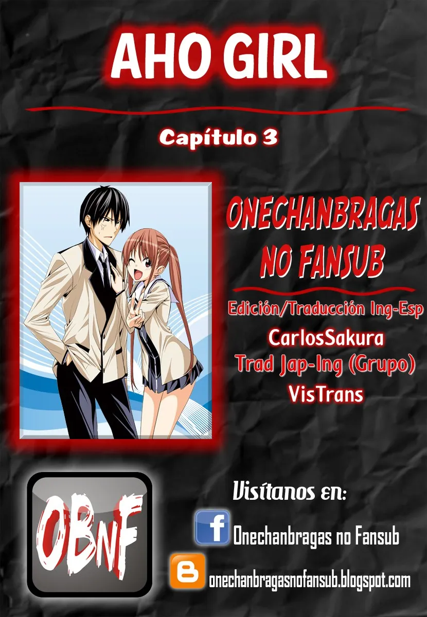 Aho Girl Capítulo 3 en Línea - página 8