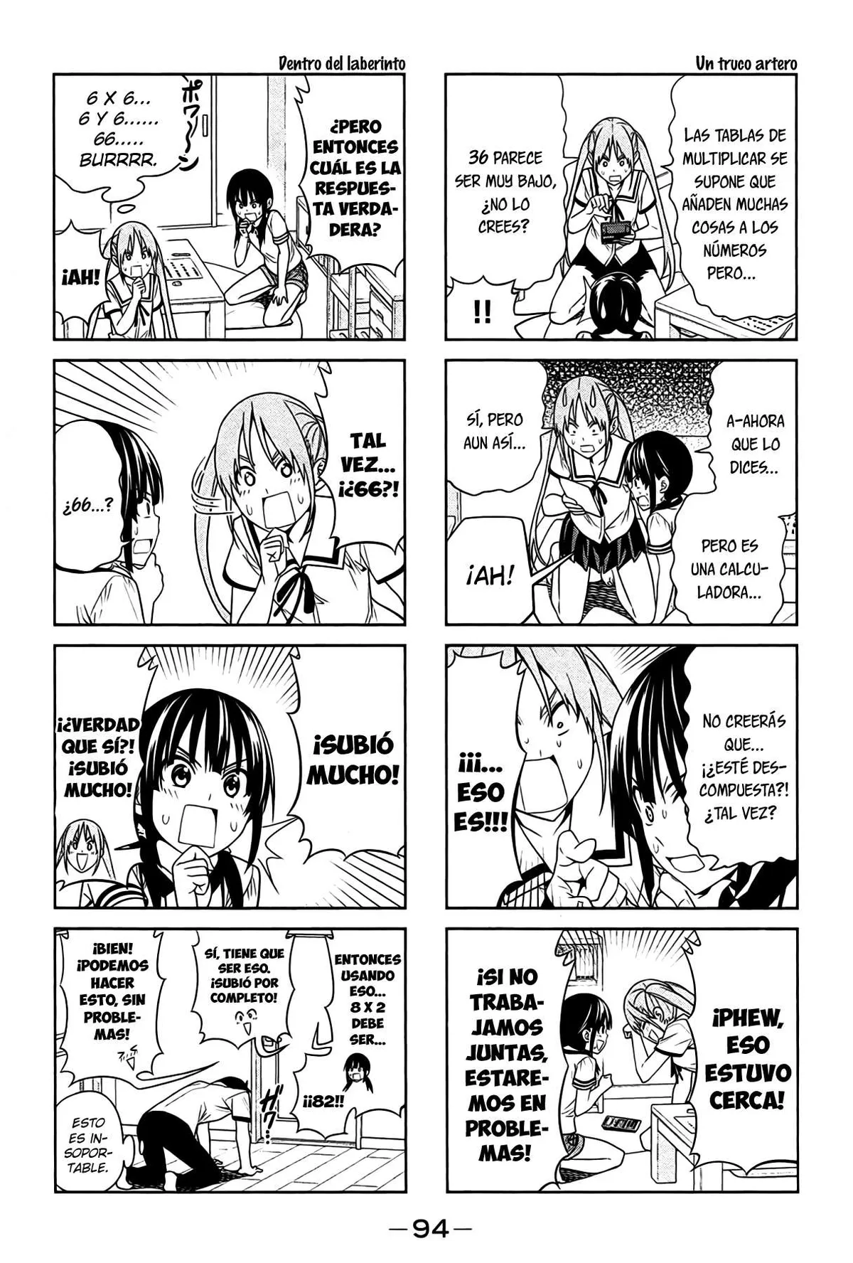 Aho Girl Capítulo 30 en Línea - página 6